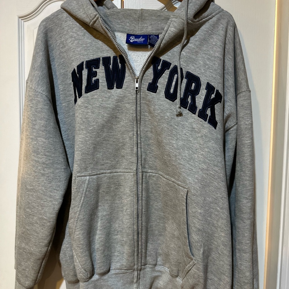 Hoodie zip up jacket size M